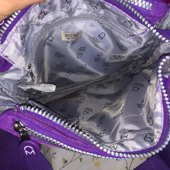 Noble Mount 💜 Crossbody Bag Purse Purple - Picture 6 of 8
